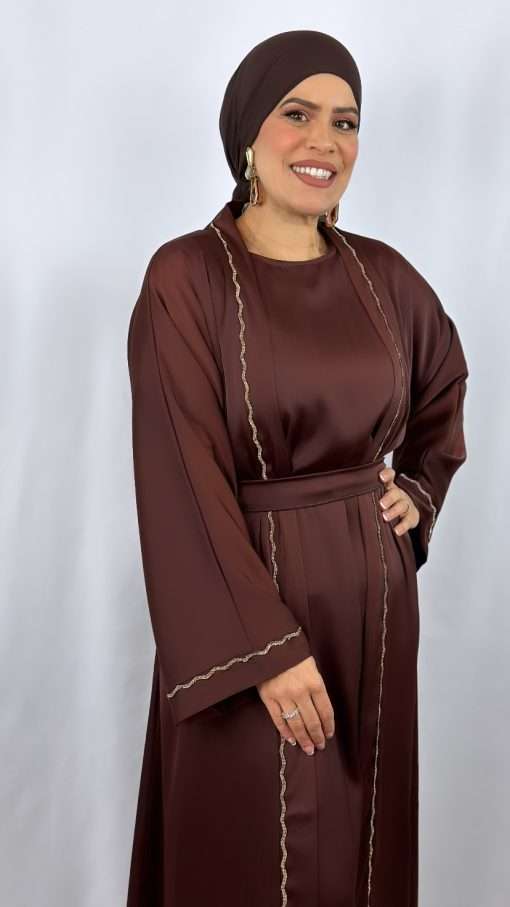 Abaya Shay Marron