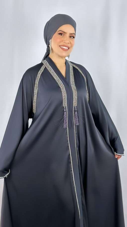 Abaya Zohra Grise